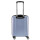 TITAN XENON 4 Rollen Koffer Trolley Hartschale mit TSA-Schloss Handgepäck SMALL in BLUE STONE