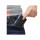 SECWAL Leder Kartenetui mit RFID Schutz und Münzfach in Blau SW2-09