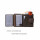INVIDA RFID Leder Geldbörse KLASSIK im Hochformat mit Riegel in verschiedenen Farben Rot