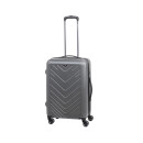 CHECK IN MAILAND Trolley 4w M 67cm Silber
