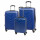 CHECK IN MAILAND Kofferset 3tlg. Blau