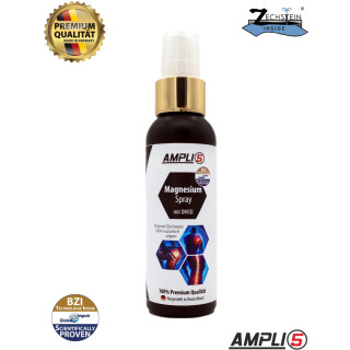 AMPLI5 Magnesium Öl Vital Spray mit BZI und DMSO 100% Vegan Original Zechstein