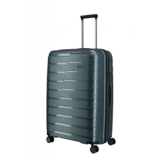 Travelite Hartschalen Koffer Trolley AIR BASE TSA Schloss in verschiedenen Farben und Größen Eisblau Koffer M erw. (67cm)