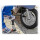Bikers Dream 2192551000 Minifusspumpe Fahrradpumpe schwarz, 20 x 10 x 10 cm
