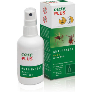 Care Plus Anti-Insect Deet Spray 50% Mückenschutz Zeckenschutz 60ml