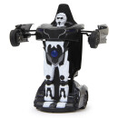 JAMARA 410044 - Robibot Die Cast 1/32 transformable - 2in1 Transformation zum Roboter oder Fahrzeug auf Knopfdruck