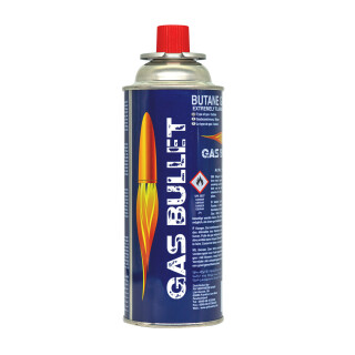 Gas Bullet Gaskartusche 227g passend für Gaskocher mit Bajonett-Ventil, (56)