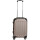 INVIDA Glüückskind Luxus Hartschalen Koffer Trolley ABS mit 4 Zwillingsrollen in Rose Gold Größe: L