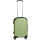 INVIDA Glüückskind Luxus Hartschalen Koffer Trolley ABS mit 4 Zwillingsrollen in Grün Größe: XL