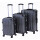 INVIDA 3 TLG. PC/ABS Glüückskind Kofferset Trolley Koffer Einzel oder im Set in 6 Farben