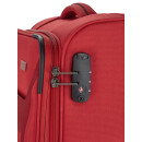 Travelite CHIOS Trolley Koffer in Rot Medium M