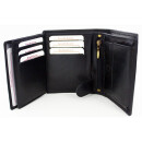 INVIDA RFID Leder Geldbörse GIBBOUS im Kleinformat in verschiedenen Farben