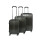 3 teiliges Luxus Kofferset AIRPORT Trolley Koffer Set TSA in 4 Farben